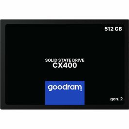 Disco Duro GoodRam CX400 SSD 550 MB/s TLC 3D NAND 512 GB SSD Precio: 46.58999972. SKU: S0231865