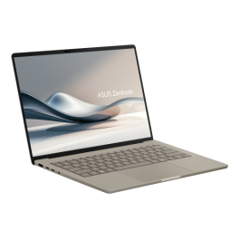 ASUS Zenbook A14 OLED UX3407QA-QD283W - Portátil 14" WUXGA, Snapdragon X, 32GB RAM, 1TB SSD, Windows 11 Home, Beige Zabriskie ASUS Zenbook A14 OLED UX3407QA-QD283W - Portátil 14" WUXGA, Snapdragon X, 32GB RAM, 1TB SSD, Windows 11 Home, Beige Zabriskie