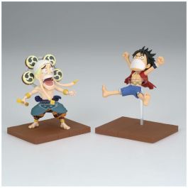 Banpresto Figura Monkey D Luffy & Enel World Collectable One Piece 7cm