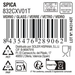 Vaso Spica 290 cc verde - La Mediterranea (48 Unidades) Vaso Spica 290 cc verde - La Mediterranea (48 Unidades)