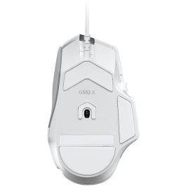 Logitech G502 X Ratón Gaming Óptico Inalámbrico Blanco - EER2