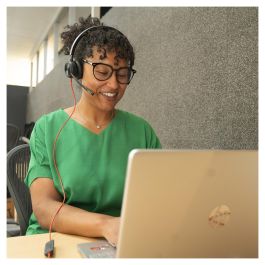 HP Auriculares Estéreo Blackwire C8225-M USB-C/A Certificado para Teams Negro