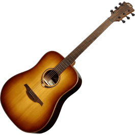LAG Guitarra Acústica Dreadnought Tramontane 118 - Brown Shadow Lag Acabado Brillante