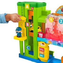 Fisher-Price Little People Garaje Aprendizaje HRB34 Set de Juego con Figuras y Accesorios