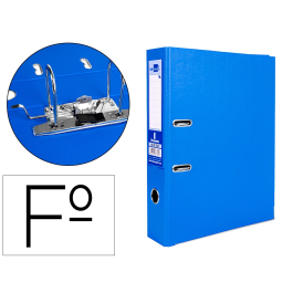 Liderpapel Archivador de Palanca Folio Documenta Forrado PVC con Rado Lomo 75mm Azul Compresor Metálico Precio: 13.50000025. SKU: B1CS4GQDJR