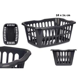 Cesto Rectangular 58X42Cm Calado Antracita Kipit (12 Unidades) Precio: 49.69000036. SKU: B1GYMX7RWD