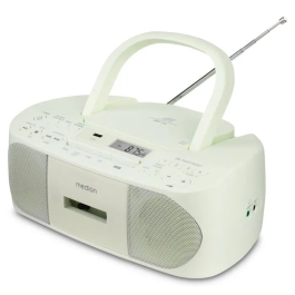 Medion AAAQL64902 Radio CD K7 FM 2x3W RMS Verde