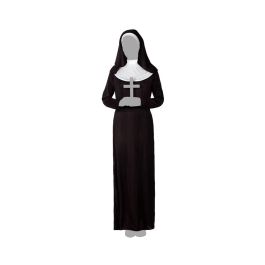 Disfraz Monja Mujer Adulto Negro XL Disfraz Monja Mujer Adulto Negro XL
