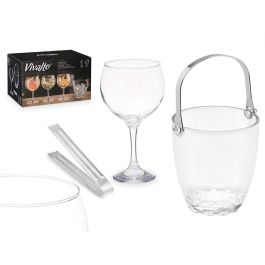 Set Cubitera 4 Copas Gin Tonic Vivalto 36X21CM (2 Unidades) Precio: 31.69000043. SKU: B153TY6ELD