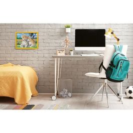 Ravensburger 25832 CreArt Kids Kit de Pintura por Números Infantil: Leopardos Pequeños (18 x 24 cm) para 9+ Años