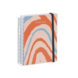 Agenda Espiral Liderpapel Tinos A4 2025 Personalizable Dia Pagina Papel 70 gr