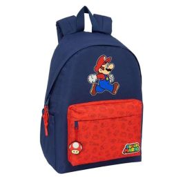 Mochila Escolar Super Mario Trick Rojo Azul oscuro 31 x 43 x 13 cm Precio: 18.69000001. SKU: B1KA5858P3