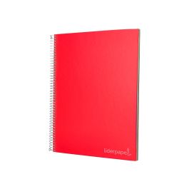 Cuaderno Espiral Liderpapel A4 Micro Jolly Tapa Forrada 140H 75 gr Horizontal 5 Bandas4 Taladros Colores Surtidos