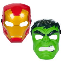 Pack 2 Máscaras Marvel Iron Man Y Hulk G0436 Hasbro