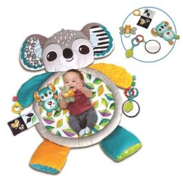 Manta de juegos koala dormilón con 5 sonajeros, luces y sonidos 9x100x80 cm Manta de juegos koala dormilón con 5 sonajeros, luces y sonidos 9x100x80 cm