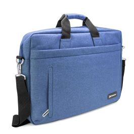 Phoenix technologies Maletín para portátil 15.6 pulgadas azul, práctico y duradero, de nylon ultra denso con compartimento acolchado