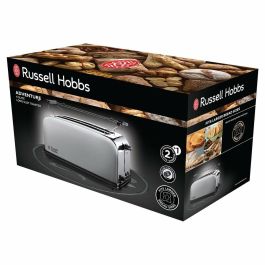 Russell Hobbs 23610-56 Tostador 2 Ranuras Alargadas con Regulador de Tueste y Función para Pan Congelado