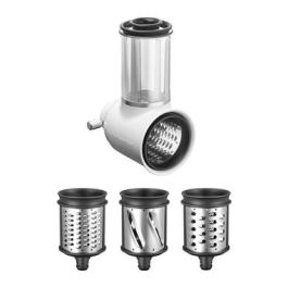 Kitchenaid 5KSM2FPPC Pack de 3 Accesorios Picador, Licuador y Cortador/Rallador para Alimentos