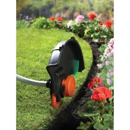 Black + Decker GL9035 Cortabordes Eléctrico 900W 35cm E-Drive Motor Superior Cabezal Giratorio para Césped Denso