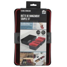 Je cherche une Idee Juego de 7 Cajas de Almacenamiento Flexibles y Apilables de Plástico PE