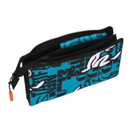 Portatodo Triple El Niño Ocean Negro Azul (22 x 12 x 3 cm) Portatodo Triple El Niño Ocean Negro Azul (22 x 12 x 3 cm)