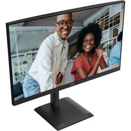 AOC U27E4CV Monitor 27 Zoll 4K UHD LED IPS, 3840x2160, 60Hz, USB-C (90W PD), HDMI 2.0, DisplayPort 1.4, RJ45, USB Hub, Negro