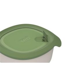 Berghoff 3950221 Conjunto Ensaladera Picnic con Cubiertos Acero Inox y Recipiente para Salsas, Apta Congelador, Microondas y Lavavajillas, Ideal para Llevar al Trabajo