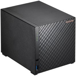 ASUSTOR AS1104T Drivestor 4 NAS Compacto, ARM RTD1296 Quad-Core 1.4GHz, 1GB DDR4, 4 Bahías 3.5" SATA III, 2.5GbE