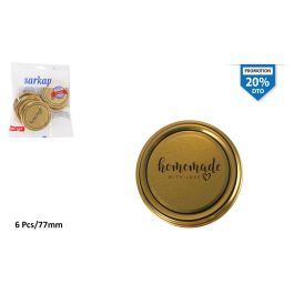 Set 6 Tapas 77T Twist Off Gold - Inde (24 Cajas) Set 6 Tapas 77T Twist Off Gold - Inde (24 Cajas) Precio: 15.49999957. SKU: B19KGCYDY4