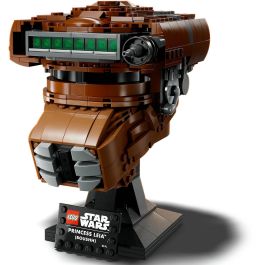 LEGO 75351 Casco Princesa Leia (Boushh) Star Wars, Set de Construcción, 670 piezas, Plástico, para Adultos