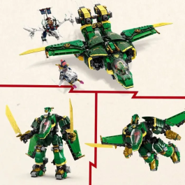 Lego 71845 Lloyd's Mech-Blade - Set de construcción LEGO NINJAGO para niños de 9 años en adelante