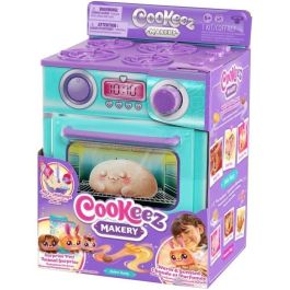 Cookeez Makery MOO0630996235010 Fabrique a Pâtisserie Bleue - Horno Interactivo, Peluche Perfumado y Accesorios
