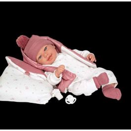 Muñeca elegance 45 cm adi rosa c/mochila (muñeco de peso)