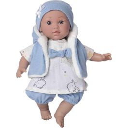 ROSA TOYS Muñeca Bebé Lara Llorón Chaleco Azul 33cm Precio: 32.49999984. SKU: B1FQEWZVK9
