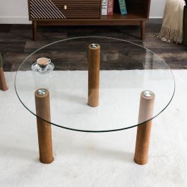 Mesa De Centro Vidrio Templado Home Deco Factory