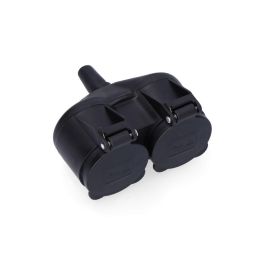 Edm Doble base de goma T/TL IP44 16A 230V 3680W con tapas Precio: 4.68999993. SKU: S7915773