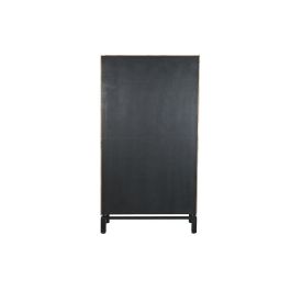 Vitrina Home ESPRIT Marrón Negro Teca Acacia 100 x 40 x 185 cm Vitrina Home ESPRIT Marrón Negro Teca Acacia 100 x 40 x 185 cm