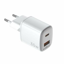 Cargador de Pared Celly UPTC1USB1USBC35