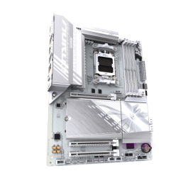 Gigabyte B850 AORUS ELITE WIFI7 ICE Placa Base - AMD Ryzen 9000, Wi-Fi 7, DDR5 8200MHz, PCIe 5.0, USB 3.2 Gen 2x2, 9MB85EL7E-00-G10