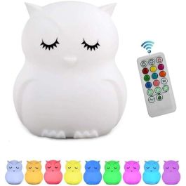 Lámpara infantil Owl con Altavoz Bluetooth