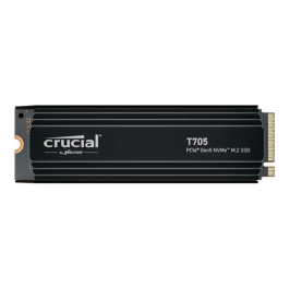 Crucial CT1000T705SSD5 SSD 1TB PCIe Gen5 NVMe M.2 Interno para Juegos con Disipador de Calor Premium (2024)