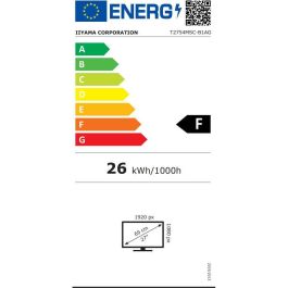 Iiyama T2754MSC-B1AG Monitor Táctil 27" Full HD IPS, 10 Puntos, Anti-glare, Negro, Altavoces