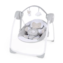 Ingenuity Columpio Cuddle Lamb Portátil, 12 Melodías, 2 Posiciones Reclinables, 0-9 Meses Precio: 94.59000034. SKU: S7164562