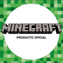 Portatodo Redondo Minecraft Pica Pica.8 X 22 X 8 Cm.