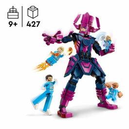 LEGO 76316 Marvel Cuatro Fantásticos vs Galactus: Set de Construcción con Figura Articulada Galactus 28cm y 4 Minifiguras Héroes +9 Años LEGO 76316 Marvel Cuatro Fantásticos vs Galactus: Set de Construcción con Figura Articulada Galactus 28cm y 4 Minifiguras Héroes +9 Años