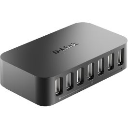 Hub USB 7 Puertos D-Link DUB-H7 Negro