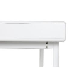 DKD Home Decor Consola Urban Blanco Natural MDF PU 120 x 90 x 35 cm