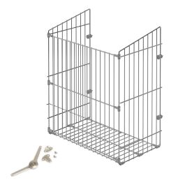 Emuca Cesto de lavandería con sistema de puerta abatible, módulo 450mm, Acero, Cromado Emuca Cesto de lavandería con sistema de puerta abatible, módulo 450mm, Acero, Cromado Precio: 35.50000003. SKU: B1CFZV9N2E