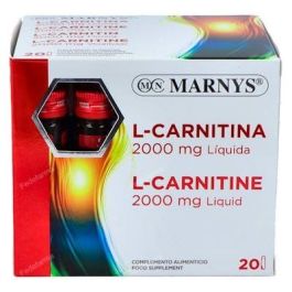 MARNYS L-Carnitina 2000 Sabor Naranja 20 Viales Precio: 35.4999997. SKU: B15758KR6P