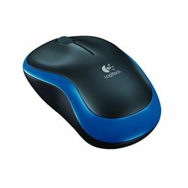 Logitech M185 Ratón Inalámbrico Ergonómico Plug-and-Play Nano Receptor USB, Pila 1 Año, Garantía 3 Años